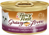 30 cans of Fancy Feast Gravy Lovers Chicken 3oz ea…, 3 Ounce (Pack of 30)